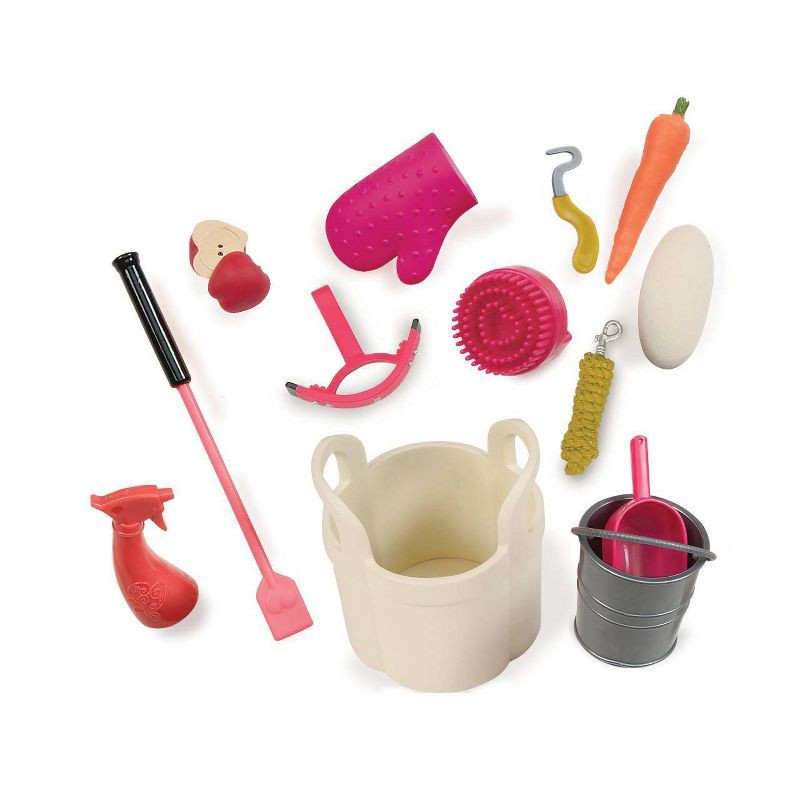 slide 7 of 7, Our Generation Horse Barn Playset for 18" Dolls - Saddle Up Stables - Pink, 1 ct