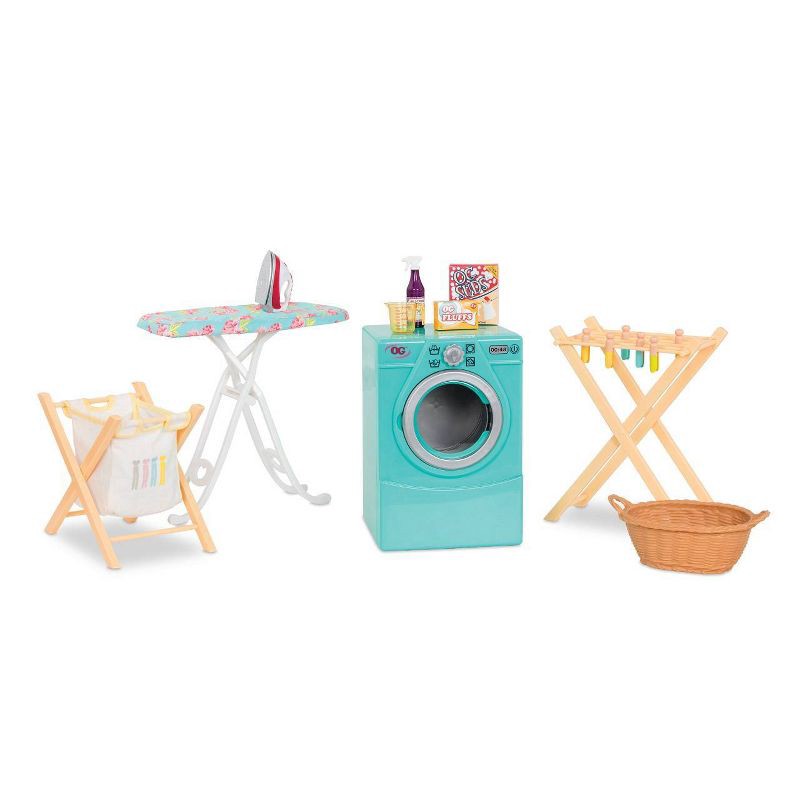 slide 1 of 5, Our Generation Tumble & Spin Laundry Set, 1 ct