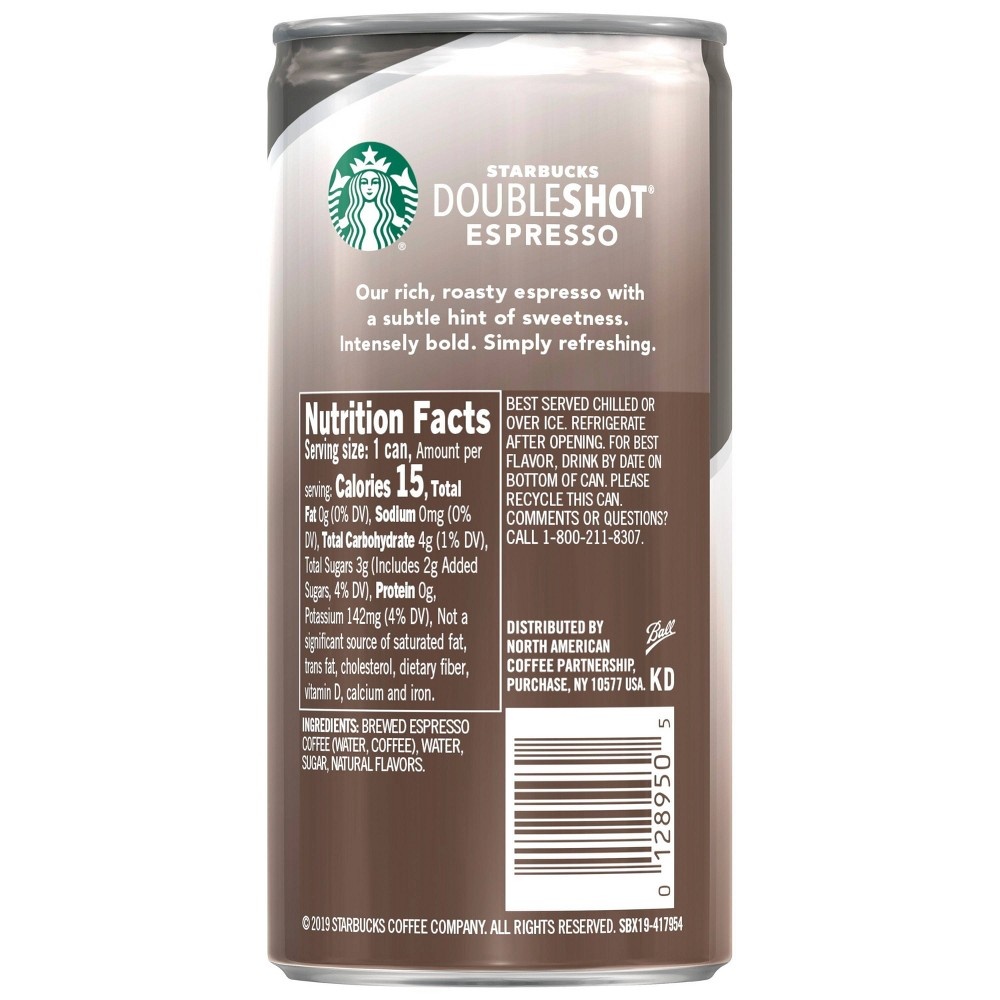 slide 2 of 3, Starbucks RTD Starbucks Doubleshot Americano, 6.5 fl oz