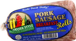 New York Style Sausage Pork Sausage 16 oz