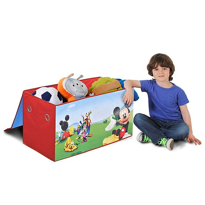 slide 2 of 2, Disney Mickey Mouse Collapsible Storage Trunk, 1 ct