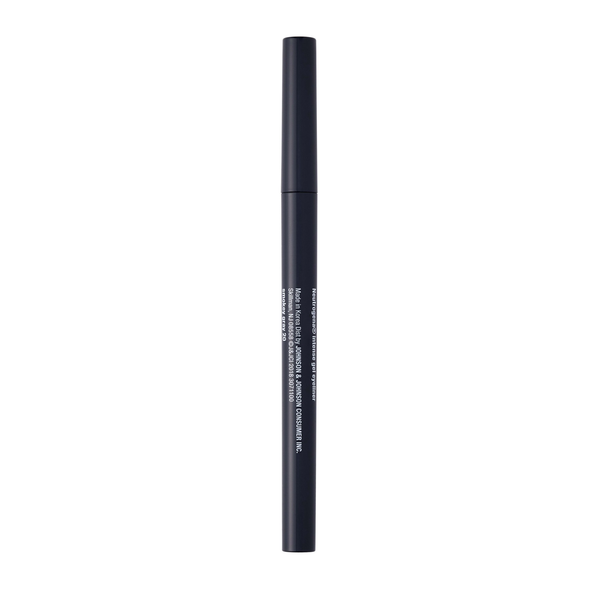 slide 2 of 6, Neutrogena Intense Gel Eyeliner with Antioxidant Vitamin E, Smudge- & Water-Resistant Eyeliner Makeup for Precision Application, Smokey Gray, 0.004 oz, 1 ct