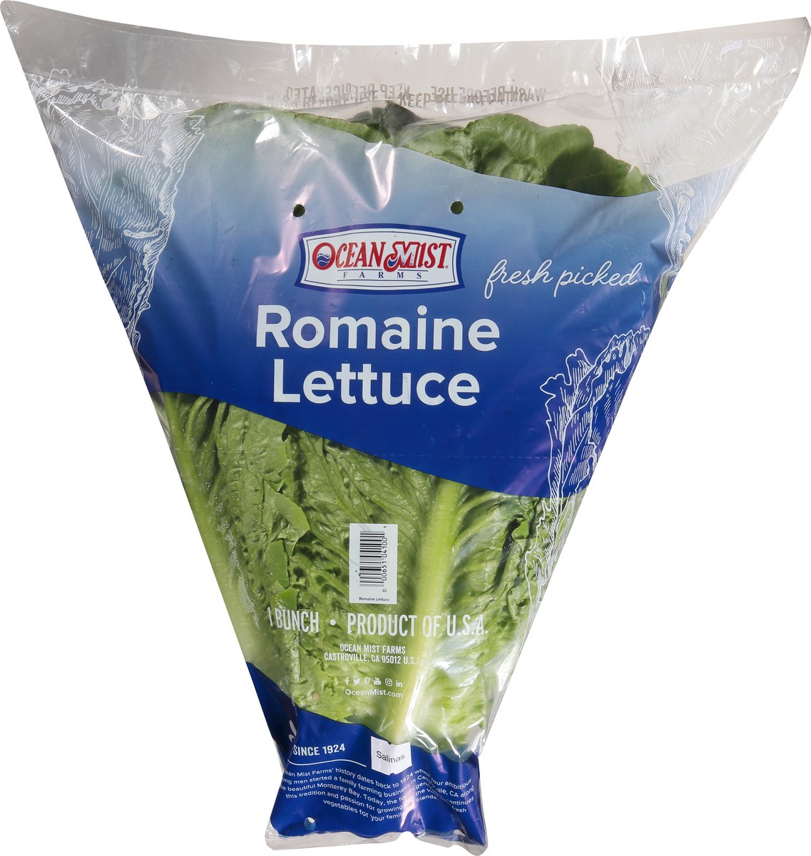 slide 2 of 9, Ocean Mist Farms Romaine Lettuce 1 ea, 1 ct