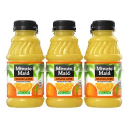 Minute Maid Orange Juice Bottles- 6 ct