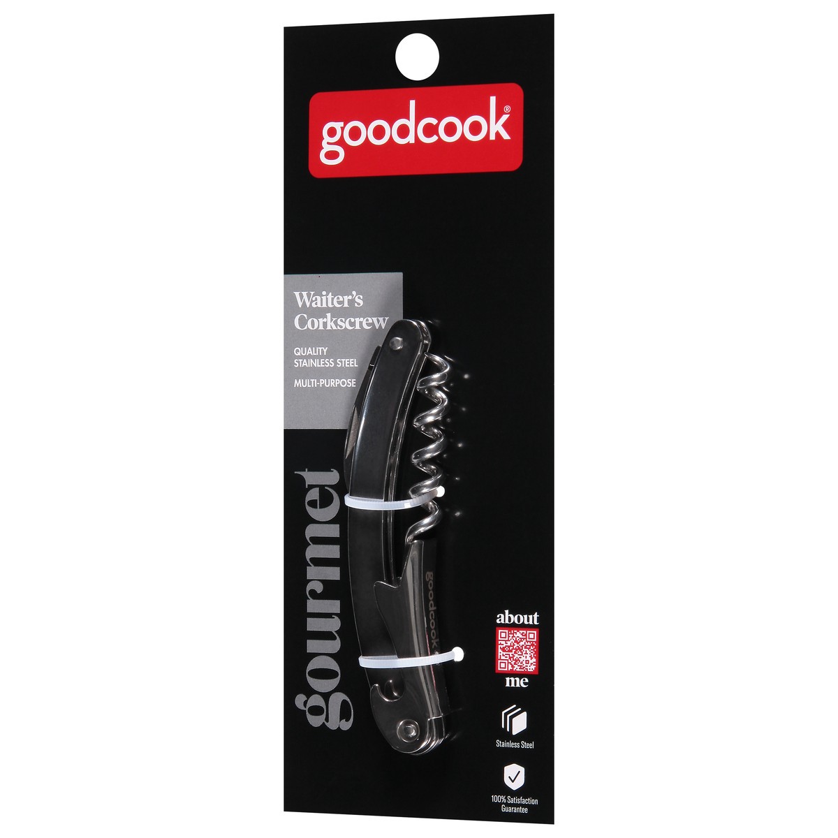 slide 2 of 9, Good Cook Stainless Steel Multi-Purpose Waiter's Corkscrew 1 ea, 1 ct