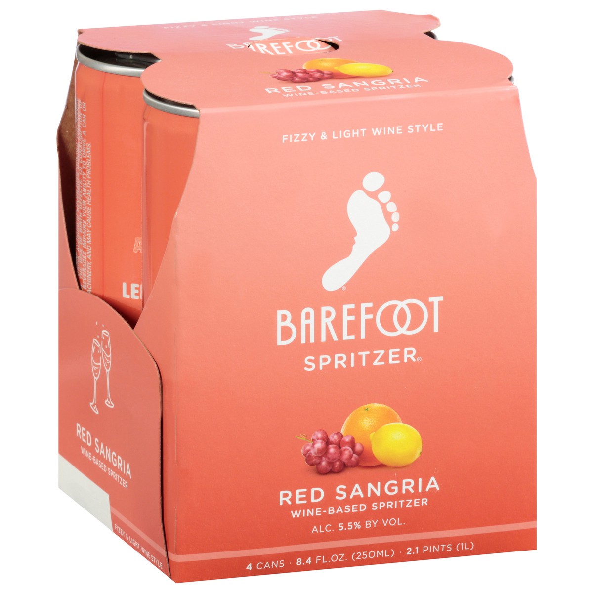 slide 11 of 14, Barefoot Red Wine, 4 ct; 8.4 fl oz