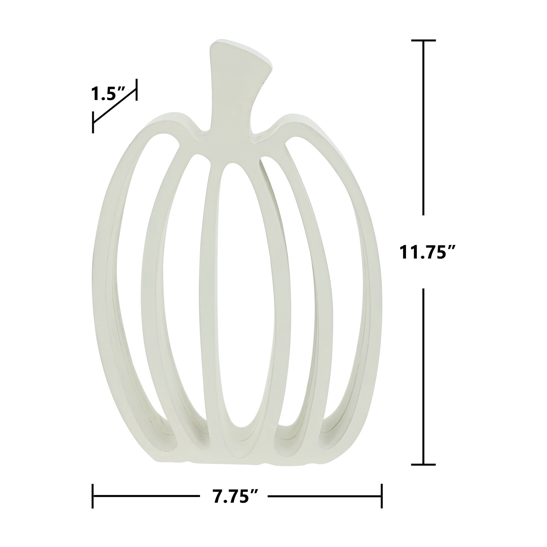 slide 4 of 5, 11.75" Die Cut Pumpkin Tabletop Decor By Ashland, 7.75 in x 1.5 in x 11.75 in