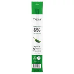 Think Jerky Jalapeno 100% Grass-Fed Beef Stick