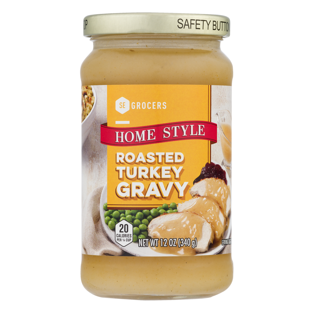 slide 1 of 1, SE Grocers Roasted Turkey Grav, 12 oz