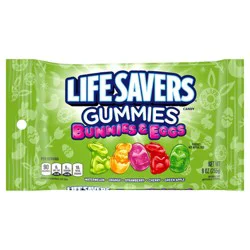 LIFE SAVERS Gummies Bunnies & Eggs Easter Candy Assortment, 9 Oz Bag