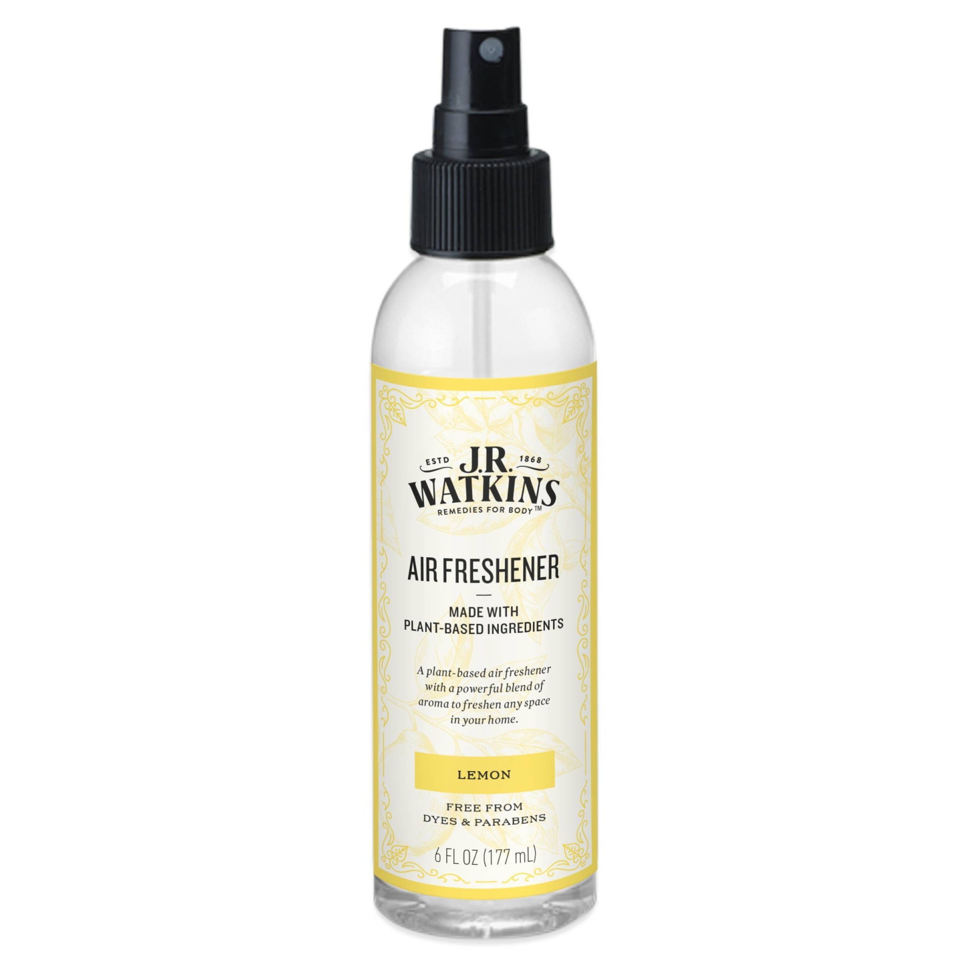 slide 1 of 3, J.R. Watkins Room Freshener Spray - Lemon, 6 fl oz