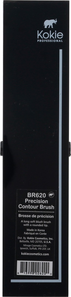 slide 7 of 8, Kokie Brushes Angled Eyebrow Brush, 1 ct