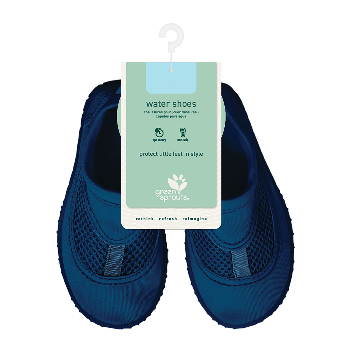 slide 1 of 1, Green Sprouts Water Shoes, Blue, Assorted Sizes, 1 ct