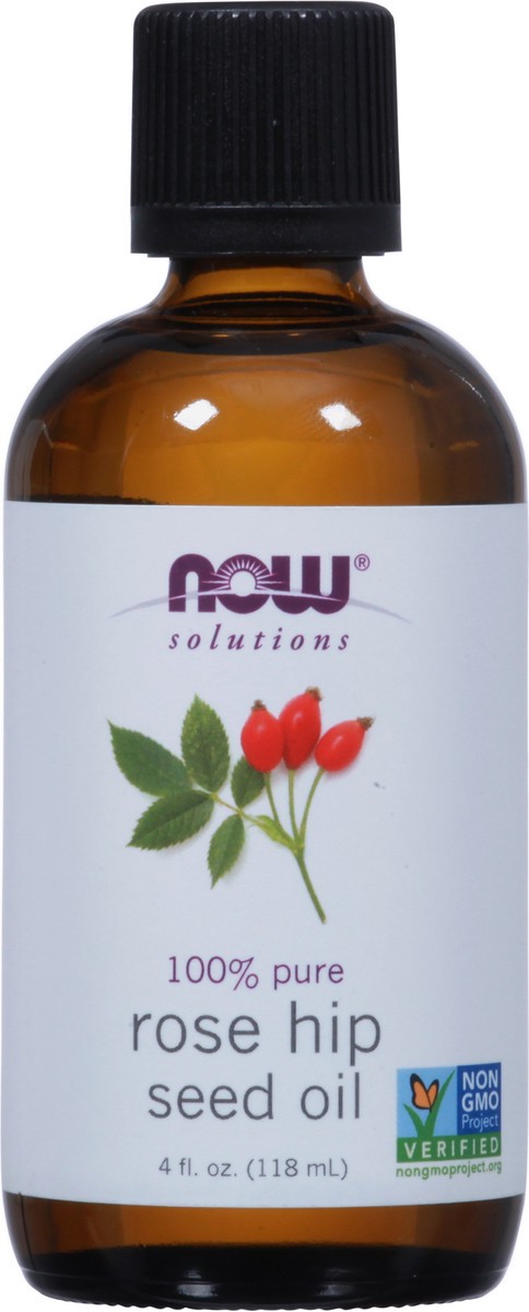 slide 9 of 9, NOW Solutions Rose Hip Seed Oil - 4 oz., 4 oz