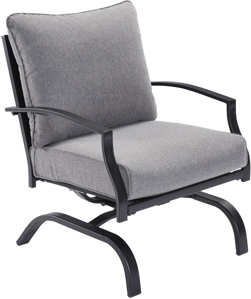 slide 1 of 1, Hd Designs Outdoors Cassara Stationary Rocker Sofa Chair - Gray, 1 ct