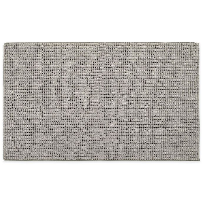 slide 1 of 1, Home Dynamix Oversized 27 x 45'' Solid Color Bath Mat - Dark Grey'', 1 ct