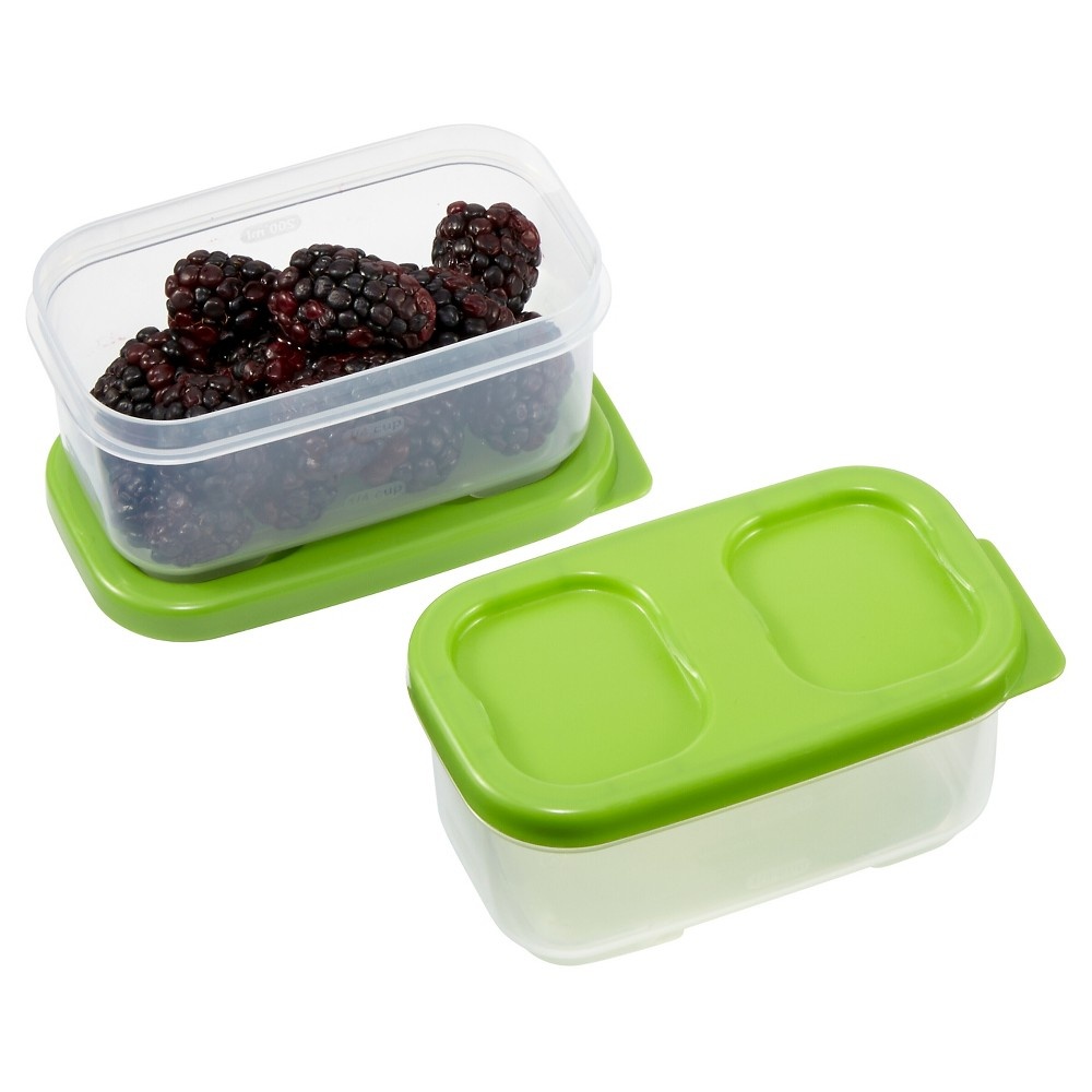 slide 6 of 10, Rubbermaid LunchBlox Side Container, 2 ct