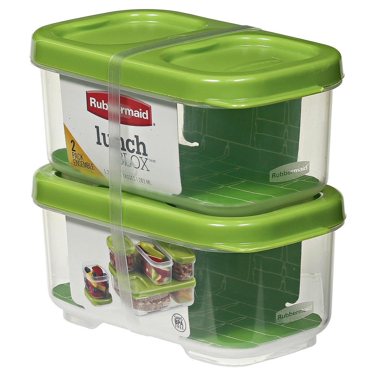 slide 9 of 10, Rubbermaid LunchBlox Side Container, 2 ct