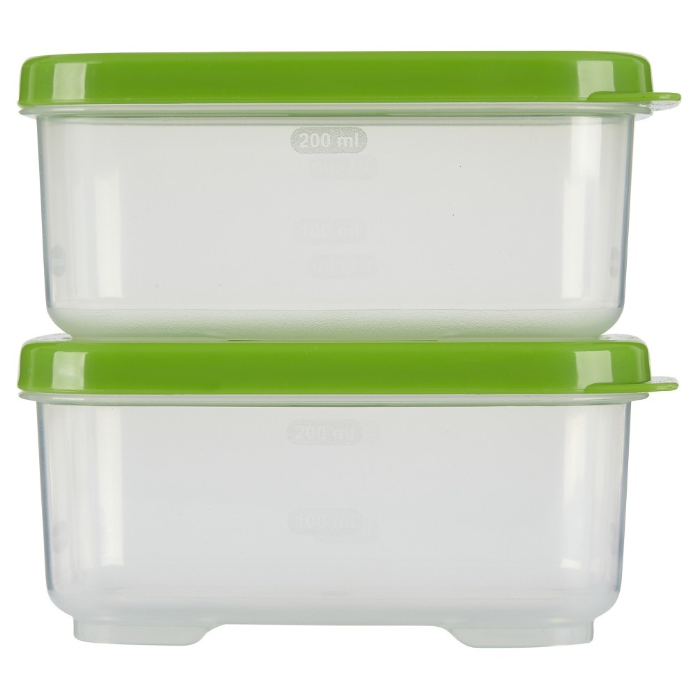 slide 3 of 10, Rubbermaid LunchBlox Side Container, 2 ct