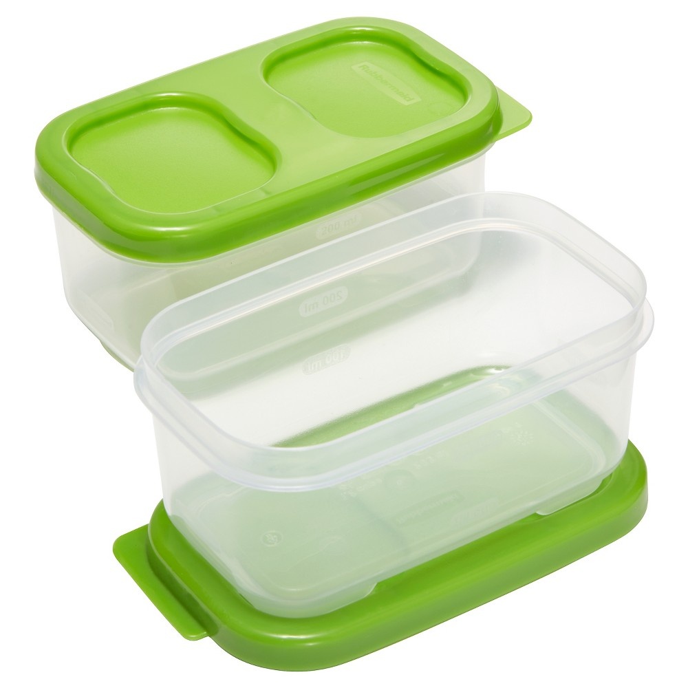 slide 5 of 10, Rubbermaid LunchBlox Side Container, 2 ct