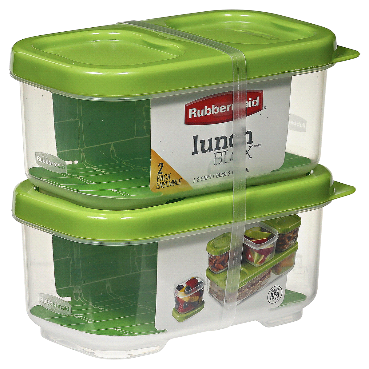 slide 8 of 10, Rubbermaid LunchBlox Side Container, 2 ct