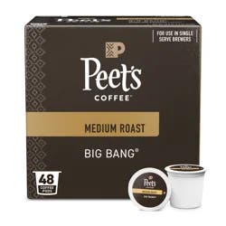 Peet's Coffee, Big Bang Medium Roast Coffee Pods - 48ct Carton