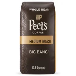 Peet's Coffee, Big Bang Medium Roast Whole Bean Coffee - 10.5oz Bag