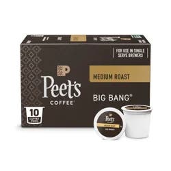 Peet's Coffee, Big Bang Medium Roast Coffee Pods - 10ct Carton