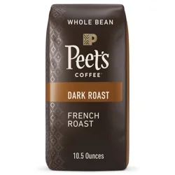 Peet's Coffee Dark Roast French Roast Whole Bean Coffee - 10.5 oz