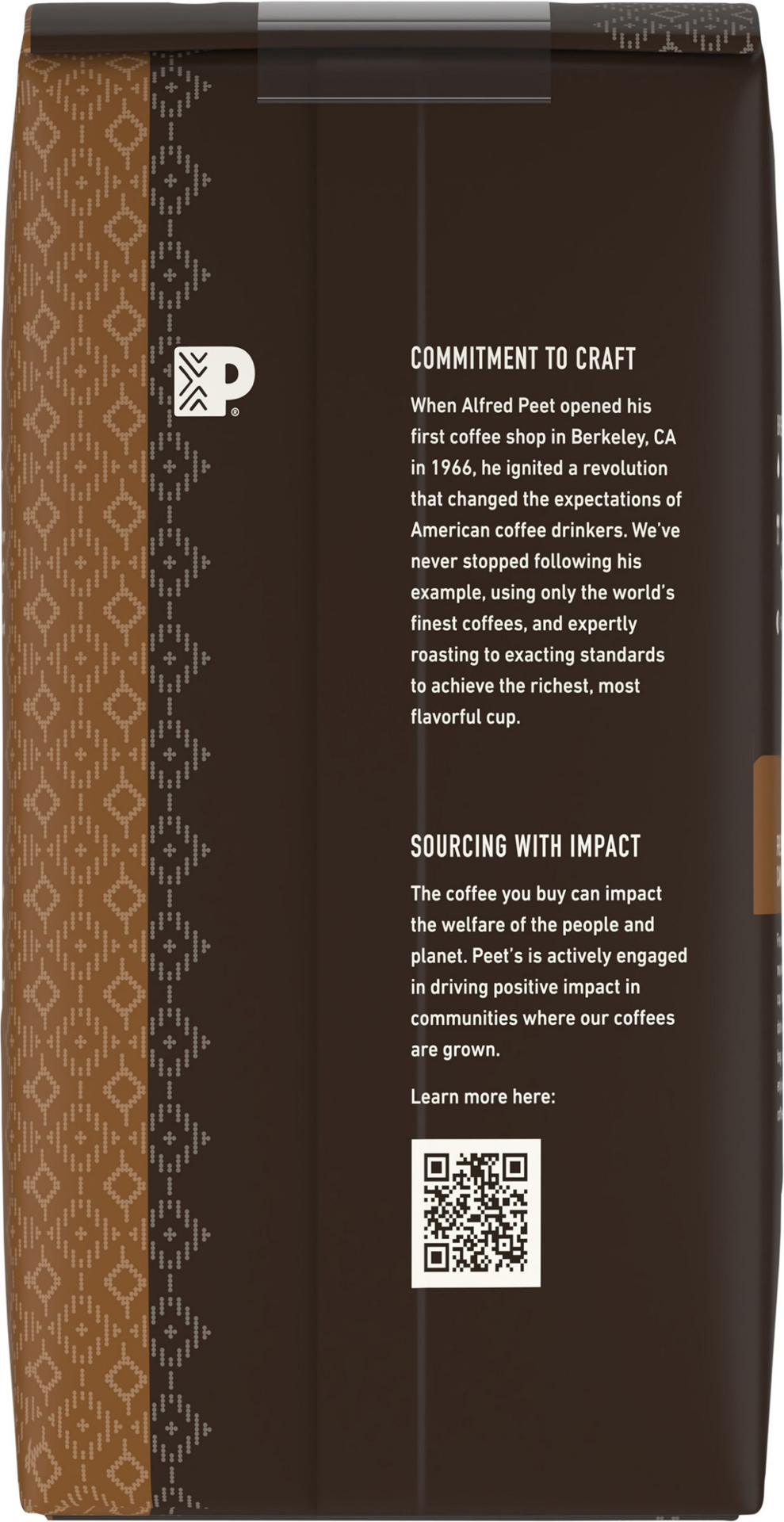 slide 2 of 2, Peet's Peets French Roast Ground, 1 ct