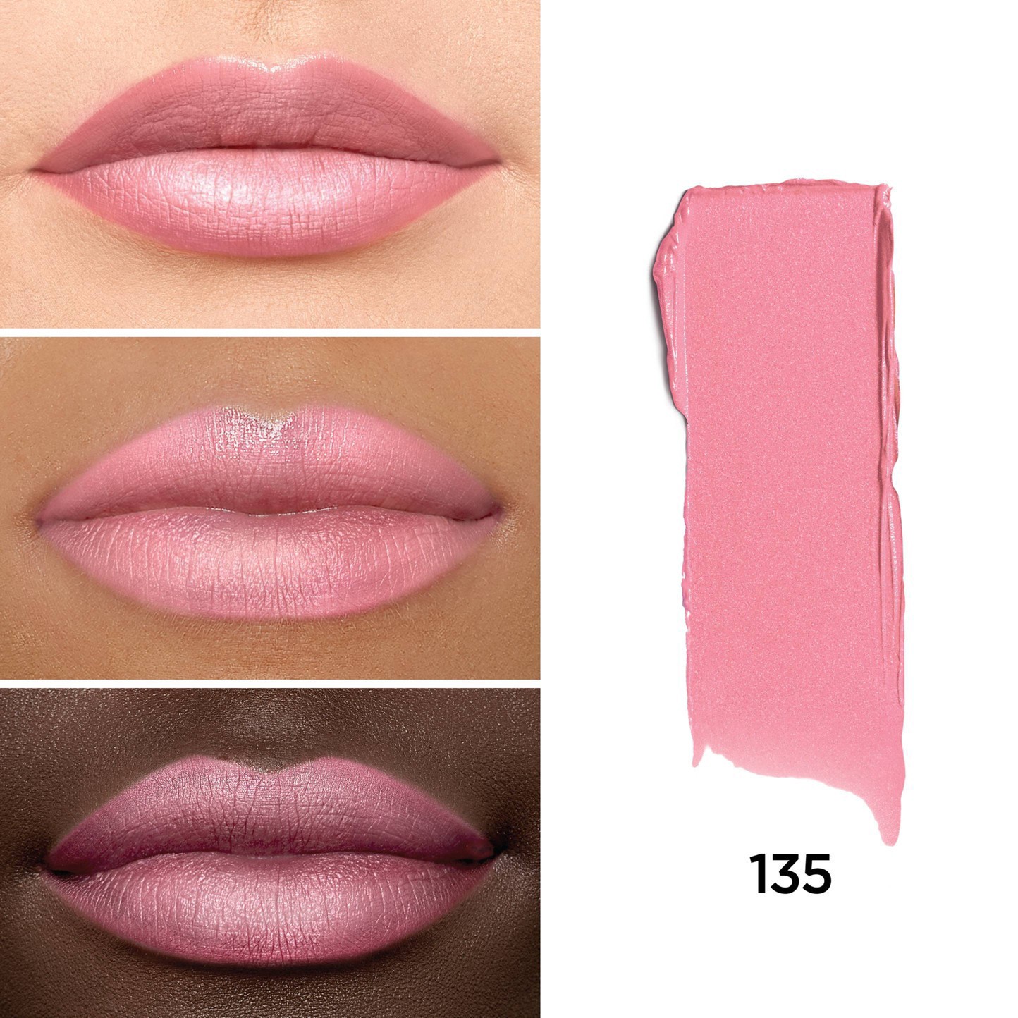 slide 3 of 28, L'Oréal Colour Riche Original Satin Lipstick For Moisturized Lips - 135 Ballerina Shoes - 0.13oz, 0.13 oz