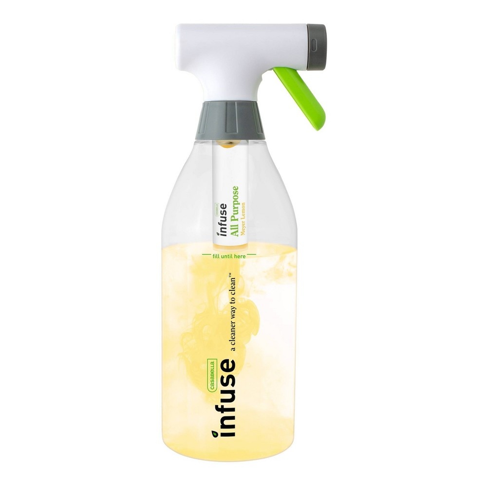 slide 5 of 7, Casabella Infuse All Purpose Cleaner Refill Concentrate - Meyer Lemon, 0.33 oz