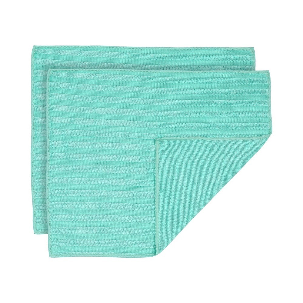 slide 4 of 6, Casabella Infuse Bathroom Microfiber Cloths, 2 ct