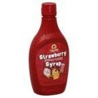 slide 1 of 1, ShopRite Strawberry Syrup, 22 oz