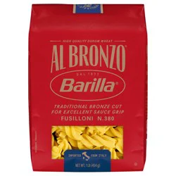 Barilla Al Bronzo Fusilloni Pasta 1 lb