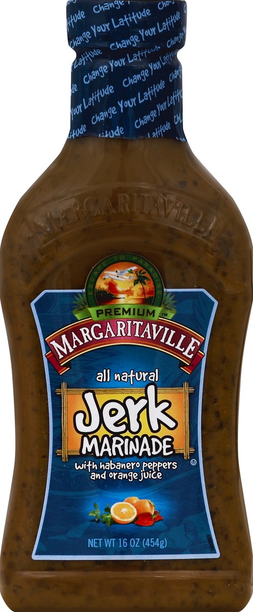 slide 2 of 2, Margaritaville Brewing Co. Jerk Marinade - With Habanero Peppers & Orange Juice, 16 oz