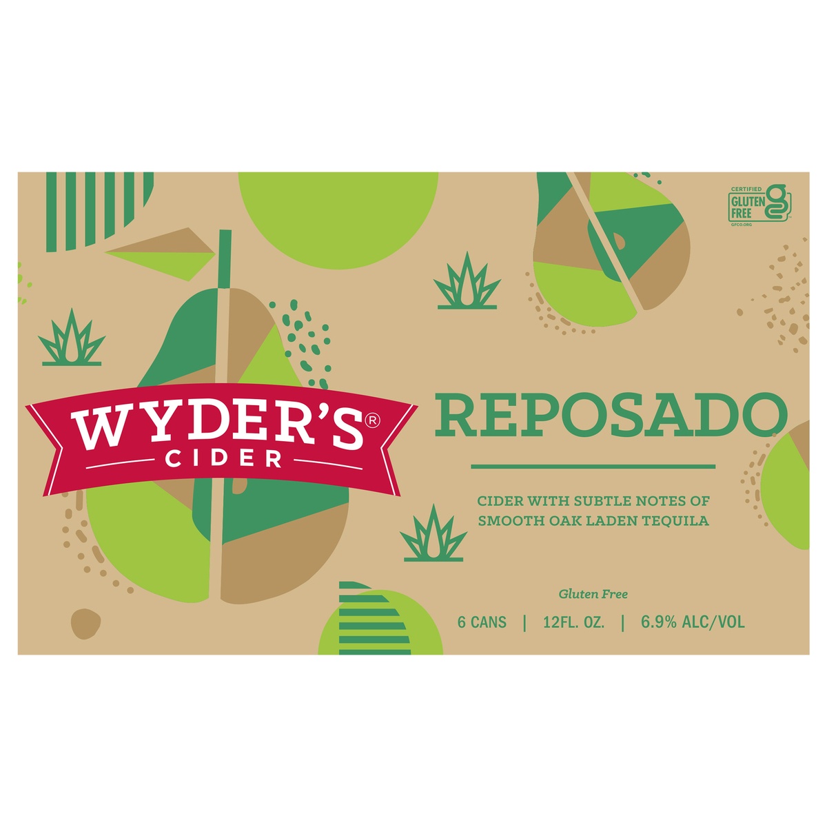 slide 1 of 1, Wyder's Reposado Barrel Aged, 6 ct; 12 oz