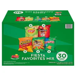 Frito-Lay Fiesta Favorites Mix, Variety Packs