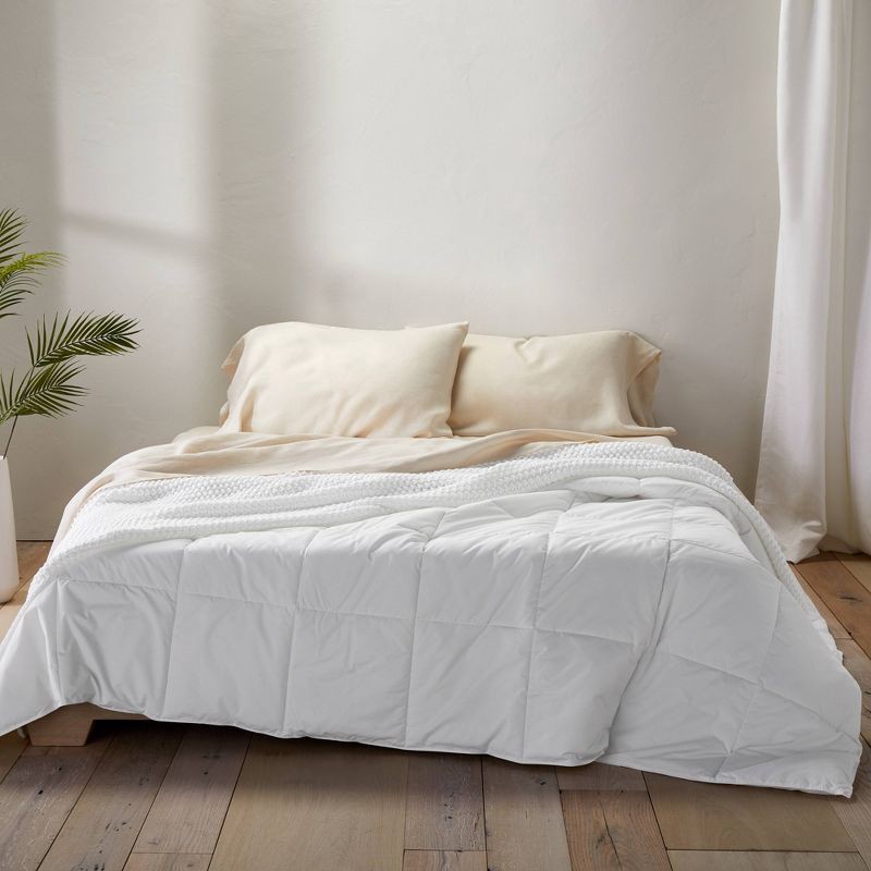 slide 2 of 4, Full/Queen Chunky Knit Bed Blanket White - Casaluna™, 1 ct