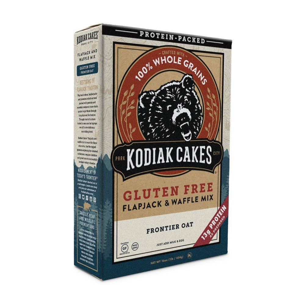 slide 2 of 4, Kodiak Cakes Gluten Free Flapjack & Waffle Mix, 16 oz
