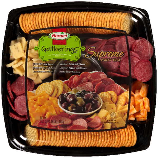 slide 1 of 1, Hormel Gatherings Tray, Supreme, 39.7 oz