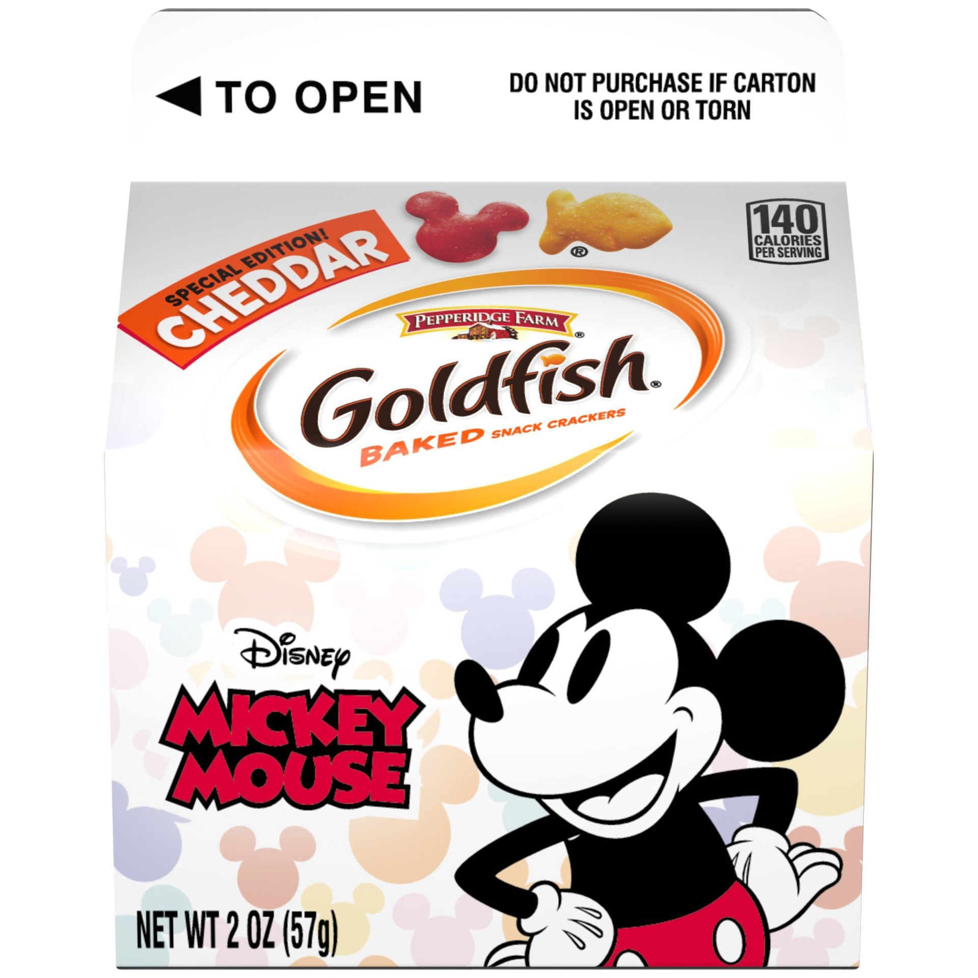 slide 1 of 7, Goldfish Mickey Mouse Single Serve - 2oz, 2 oz