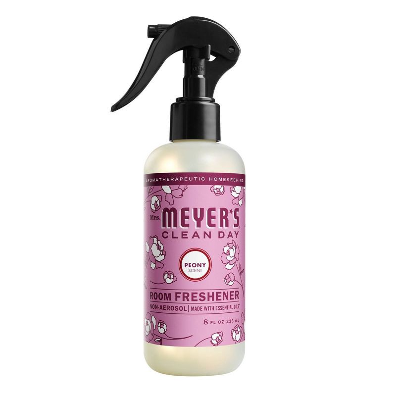 slide 1 of 8, Mrs. Meyer's Clean Day Room Freshener Spray - Peony - 8 fl oz, 8 fl oz