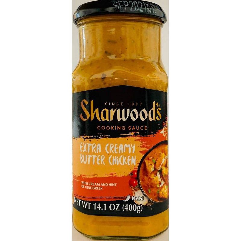 slide 1 of 1, Sharwood's Sharwoods Creamy Butter Chicken - 14.1oz, 14.1 oz