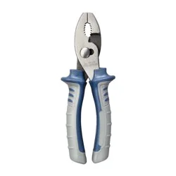 Blue Ridge Tools 6" Slip Joint Pliers: Steel & Plastic, 4" Handle, 1-Year Warranty, 0.37 lbs