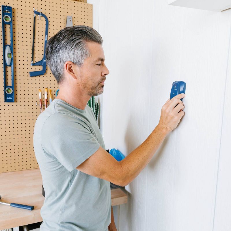 slide 2 of 6, Blue Ridge Tools Stud Finder: 0.75" Max Range, 1 Year Warranty, 9V Battery, Lightweight 0.26 lbs, 0.26 lb
