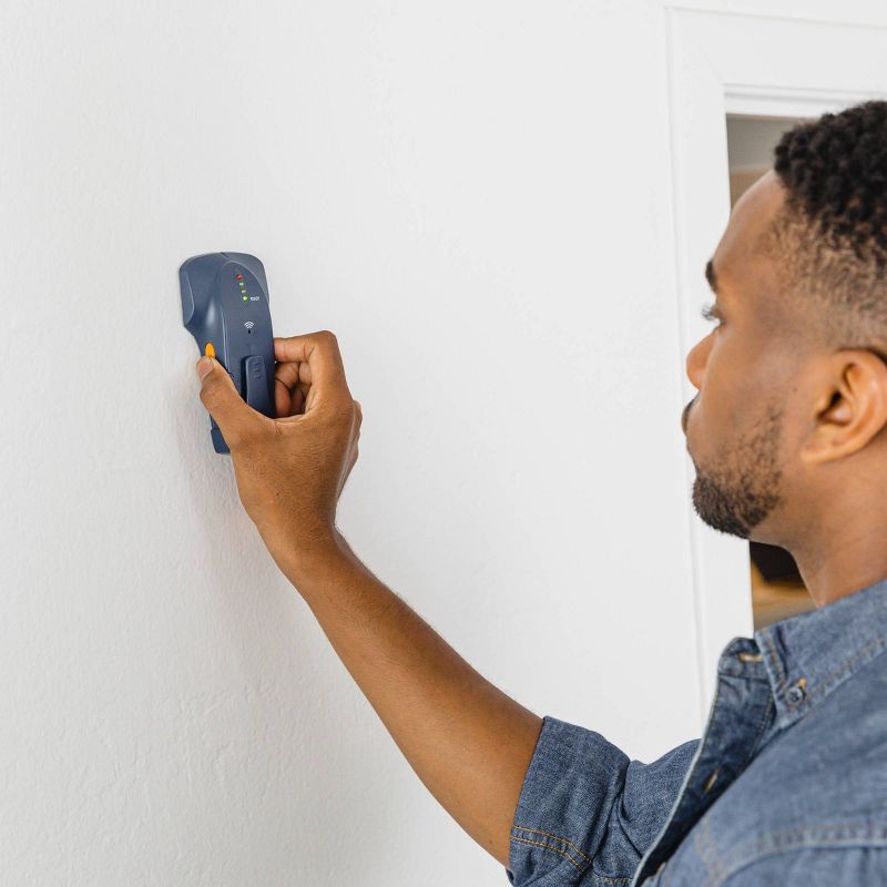 slide 6 of 6, Blue Ridge Tools Stud Finder: 0.75" Max Range, 1 Year Warranty, 9V Battery, Lightweight 0.26 lbs, 0.26 lb