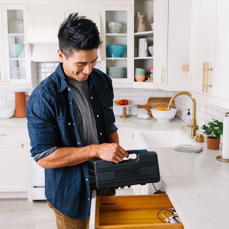 slide 3 of 11, Blue Ridge Tools 40pc Household Tool Kit: Screwdriver, Dorm Tool Kit, Small Hand Tools, Rubber & Steel, Carrying Case, 40 ct