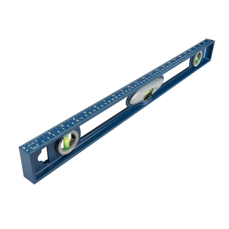 slide 2 of 11, Blue Ridge Tools 24" Level: Plastic Leveler Tool with 1 Year Warranty, Lightweight 0.59 lbs, 23.74" Depth, 0.59 lb
