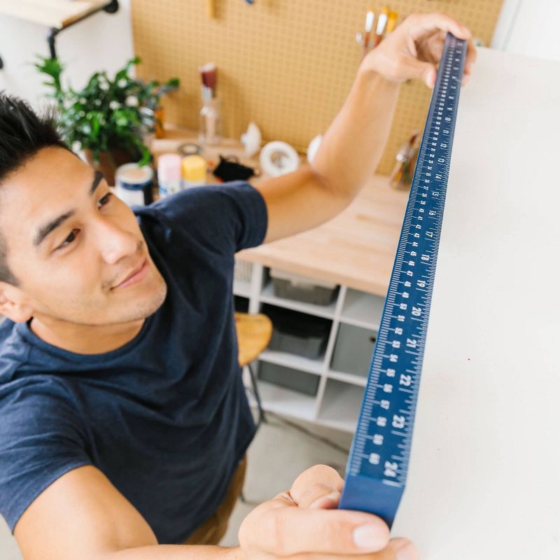 slide 5 of 11, Blue Ridge Tools 24" Level: Plastic Leveler Tool with 1 Year Warranty, Lightweight 0.59 lbs, 23.74" Depth, 0.59 lb